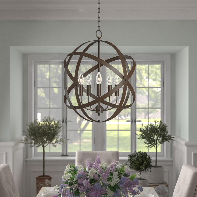 Dining Room Globe Chandelier Dining room ideas, designs and inspiration